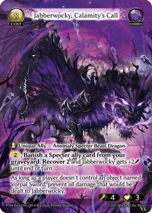 Jabberwocky, Calamity's Call — Phantom Monarchs
