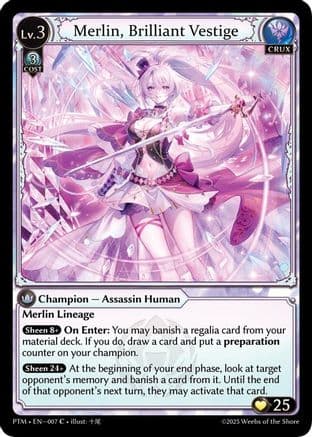 Merlin, Brilliant Vestige — Phantom Monarchs