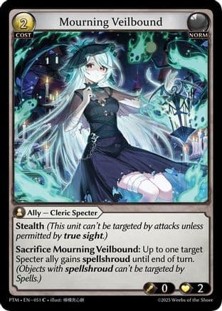 Mourning Veilbound — Phantom Monarchs