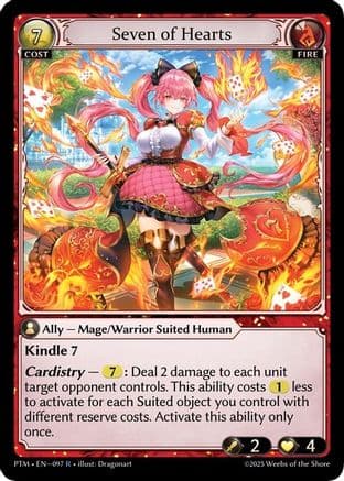 Seven of Hearts — Phantom Monarchs
