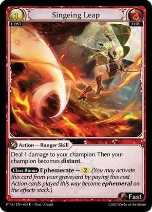 Singeing Leap — Phantom Monarchs