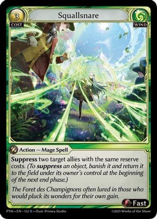 Squallsnare — Phantom Monarchs Grand Archive TCG card by Primma Studio