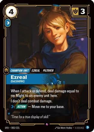 Ezreal - Dashing — Spiritforged