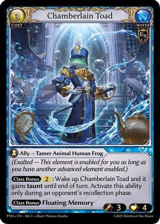 Chamberlain Toad (Curio Foil) — Phantom Monarchs