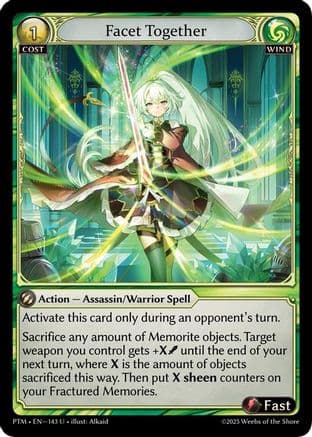 Facet Together (Curio Foil) — Phantom Monarchs