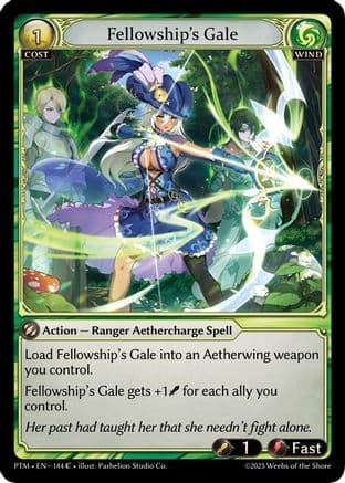 Fellowship's Gale (Curio Foil) — Phantom Monarchs