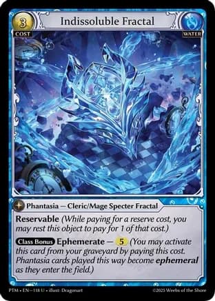 Indissoluble Fractal (Curio Foil) — Phantom Monarchs