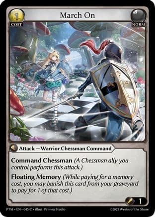 March On (Curio Foil) — Phantom Monarchs