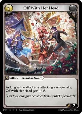 Off With Her Head (Curio Foil) — Phantom Monarchs