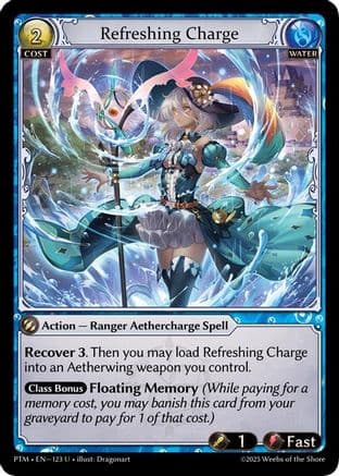 Refreshing Charge (Curio Foil) — Phantom Monarchs