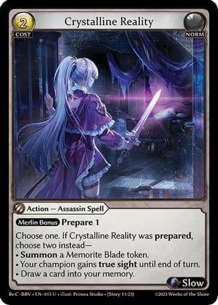 Crystalline Reality — Merlin Re: Collection, Brilliant Vestige