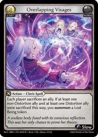 Overlapping Visages (025A) — Merlin Re: Collection, Brilliant Vestige