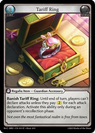 Tariff Ring — Merlin Re: Collection, Brilliant Vestige