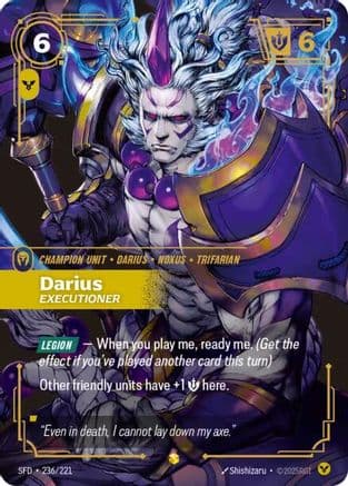 Darius - Executioner (Overnumbered) — Spiritforged