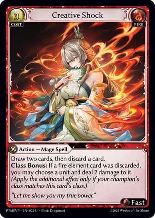 Creative Shock — Phantom Monarchs Event Pack Grand Archive TCG card by Dragonart