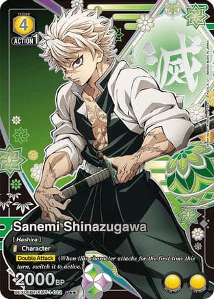 Sanemi Shinazugawa (022) (U**) — UEX05BT: Demon Slayer: Kimetsu no Yaiba Vol.2