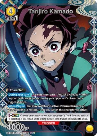 Tanjiro Kamado (002) (SR*) — UEX05BT: Demon Slayer: Kimetsu no Yaiba Vol.2