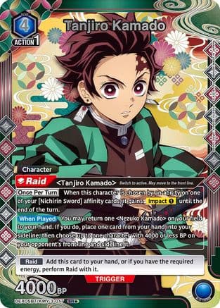 Tanjiro Kamado (017) (SR*) — UEX05BT: Demon Slayer: Kimetsu no Yaiba Vol.2