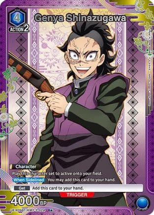 Genya Shinazugawa (024) (R*) — UEX05BT: Demon Slayer: Kimetsu no Yaiba Vol.2