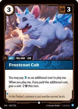 Frostcoat Cub — Spiritforged