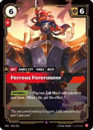 Ferrous Forerunner — Spiritforged