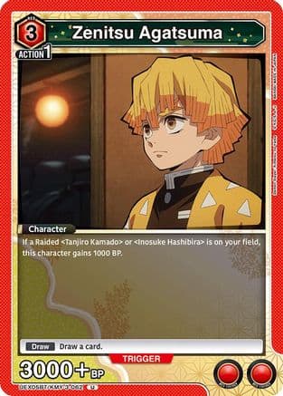 Zenitsu Agatsuma — UEX05BT: Demon Slayer: Kimetsu no Yaiba Vol.2