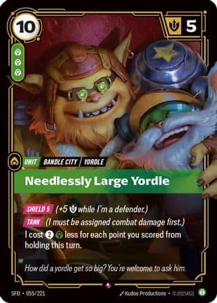 Needlessly Large Yordle — Spiritforged