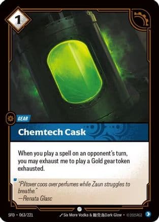 Chemtech Cask — Spiritforged