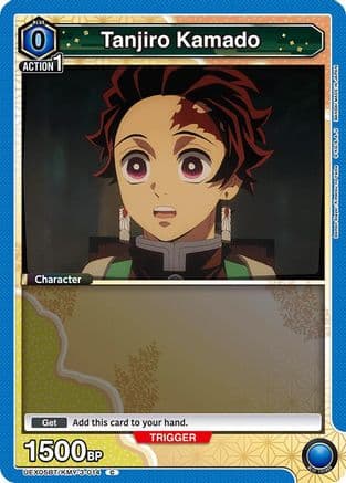 Tanjiro Kamado (014) (Box Topper Foil) — UEX05BT: Demon Slayer: Kimetsu no Yaiba Vol.2