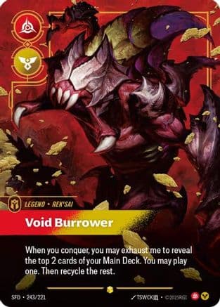 Rek'sai - Void Burrower (Overnumbered) — Spiritforged