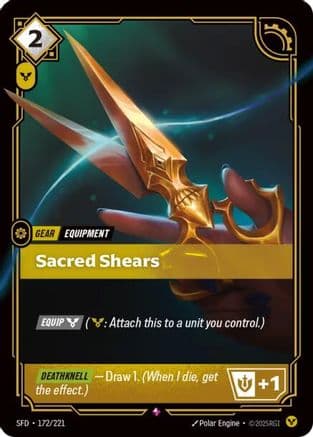 Sacred Shears — Spiritforged
