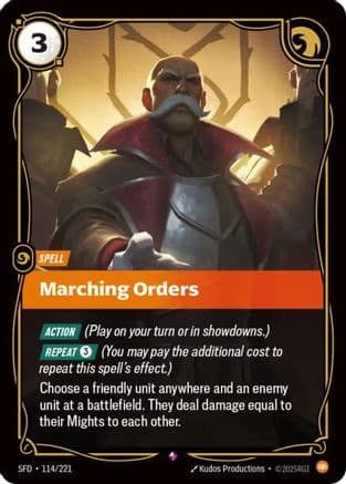 Marching Orders — Spiritforged