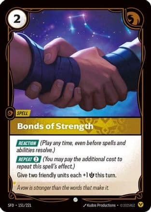 Bonds of Strength — Spiritforged