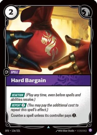 Hard Bargain — Spiritforged