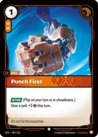 Punch First — Spiritforged