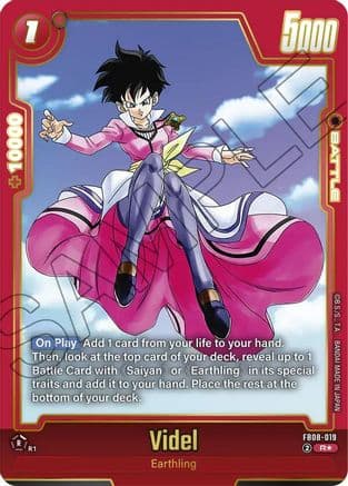 Videl - FB08-019 (Alternate Art) — Saiyan's Pride