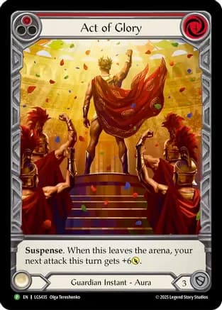 Act of Glory - LGS435 — Flesh and Blood: Promo Cards