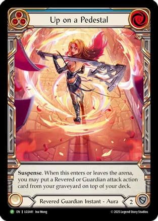 Up on a Pedestal - LGS441 — Flesh and Blood: Promo Cards