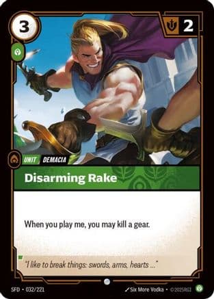Disarming Rake — Spiritforged