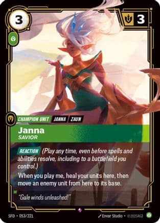 Janna - Savior — Spiritforged