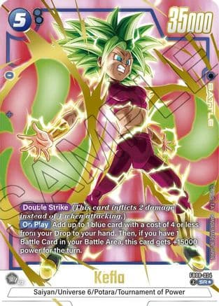 Kefla - FB08-034 (Alternate Art) — Saiyan's Pride