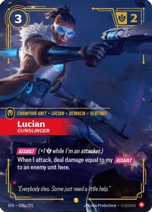 Lucian - Gunslinger (Alternate Art) — Spiritforged