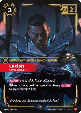 Lucian - Gunslinger — Spiritforged