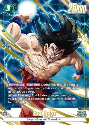 Son Goku - FB08-055 (Alternate Art) — Saiyan's Pride