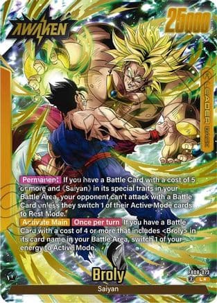 Broly - FB08-073 (Alternate Art)