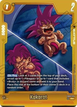 Kakarot - FB08-076 (Alternate Art) — Saiyan's Pride