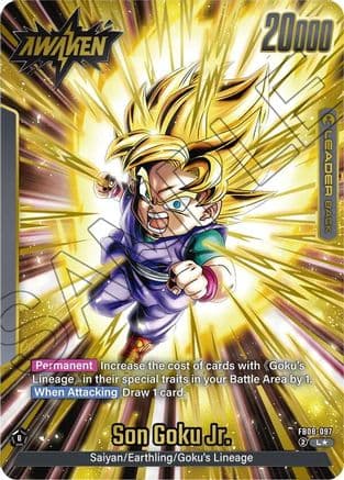 Son Goku Jr. - FB08-097 (Alternate Art) — Saiyan's Pride