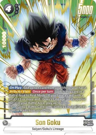 Son Goku - FB08-100 (Alternate Art) — Saiyan's Pride