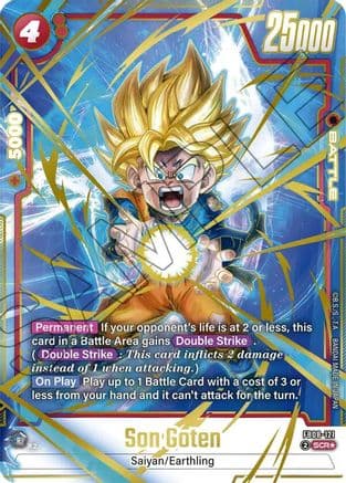 Son Goten - FB08-121 (Alternate Art) — Saiyan's Pride