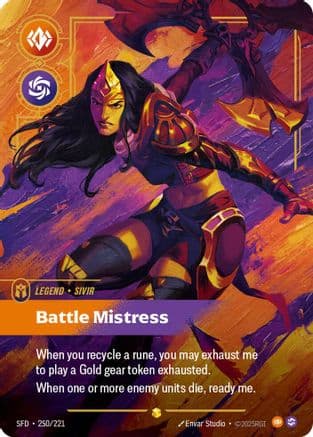 Sivir - Battle Mistress (Overnumbered) — Spiritforged